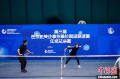 第三届在京机关企事业单位网球联谊赛年终总决