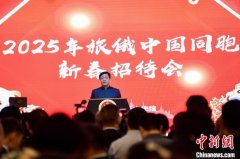 中国驻俄罗斯大使馆举办旅俄中国同胞新春招待